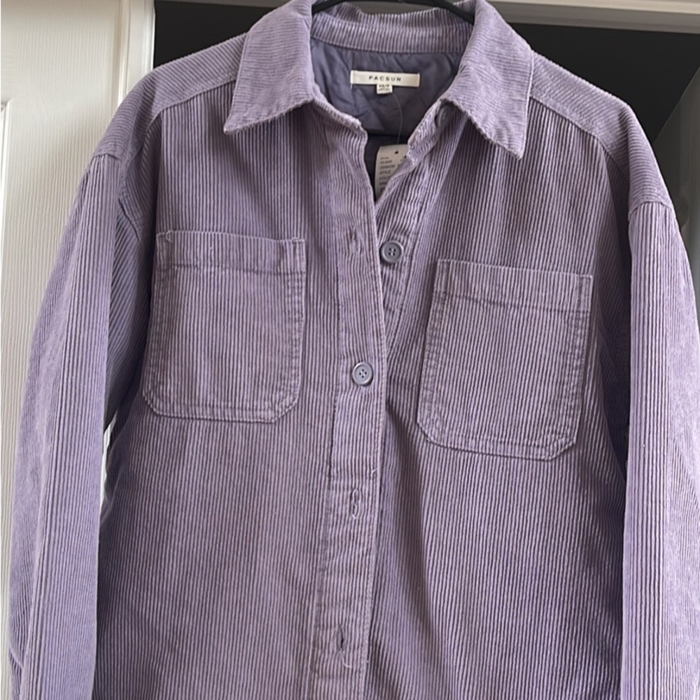 Brand New Pacsun Greyish Purple Jacket